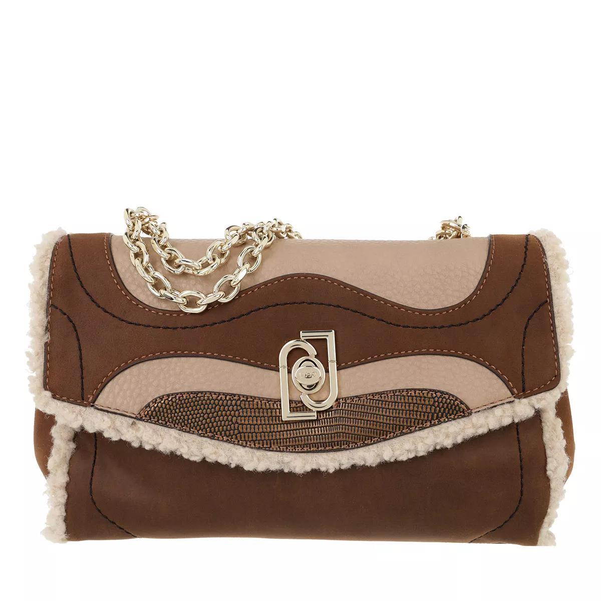 LIU JO Umhängetasche - M Crossbody - Gr. unisize - in Braun - für Damen von LIU JO