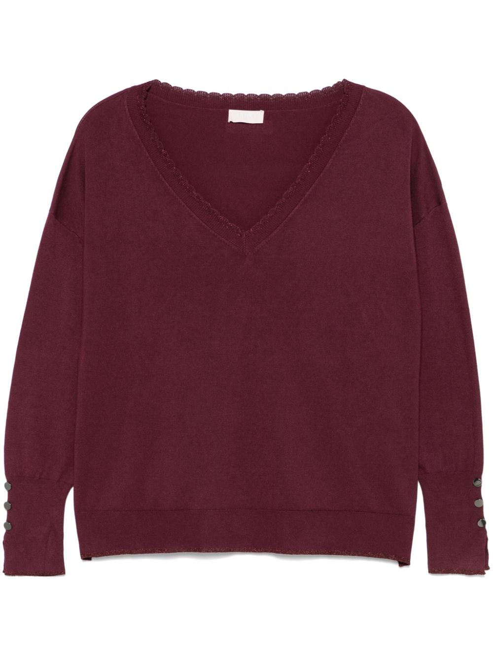 LIU JO V-neck sweater - Red von LIU JO