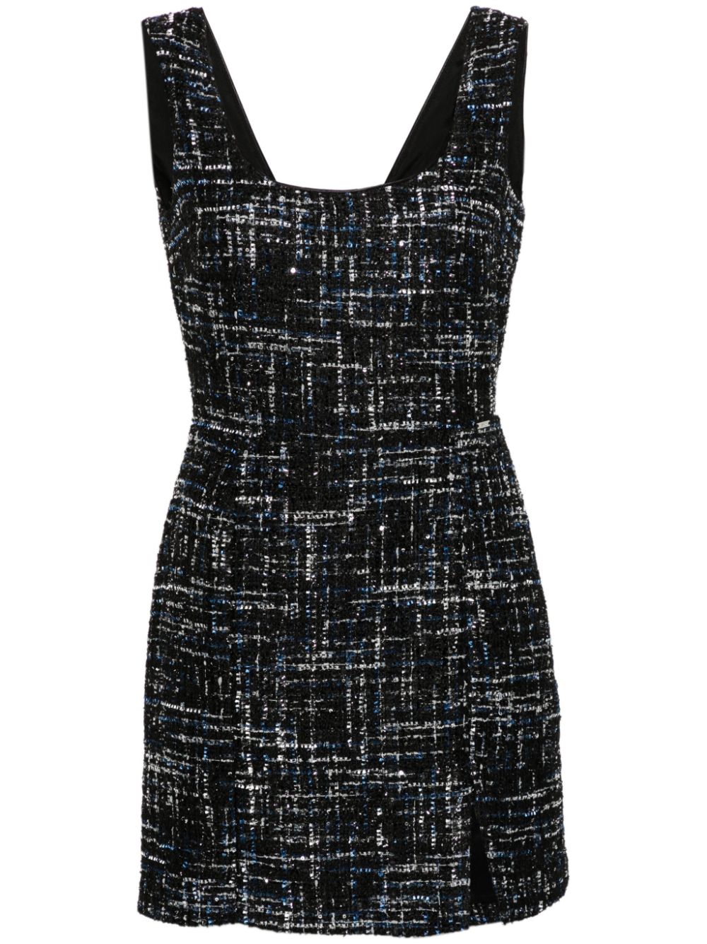 LIU JO bouclé mini dress - Black von LIU JO