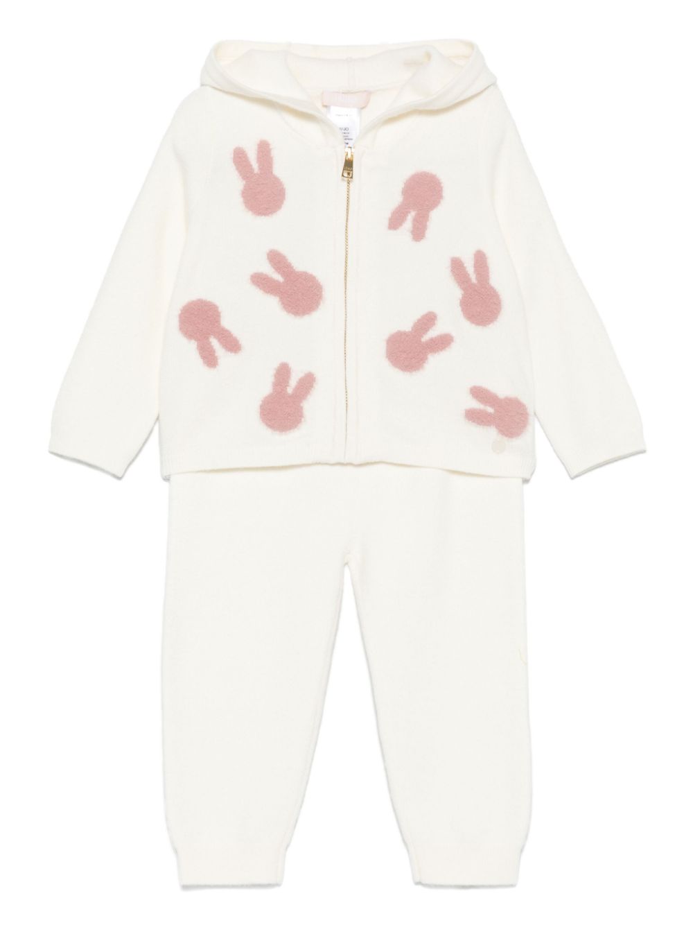 LIU JO bunny-jacquard tracksuit - White von LIU JO