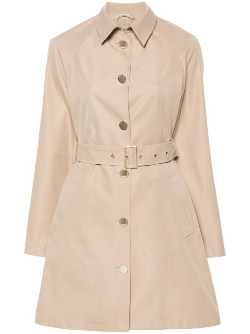 LIU JO button-up twill coat - Neutrals von LIU JO