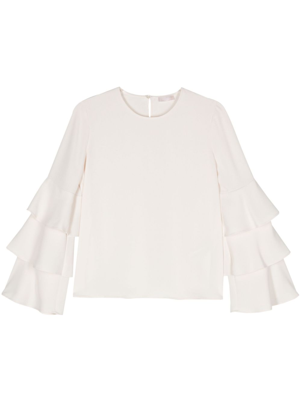 LIU JO crepe blouse - White von LIU JO