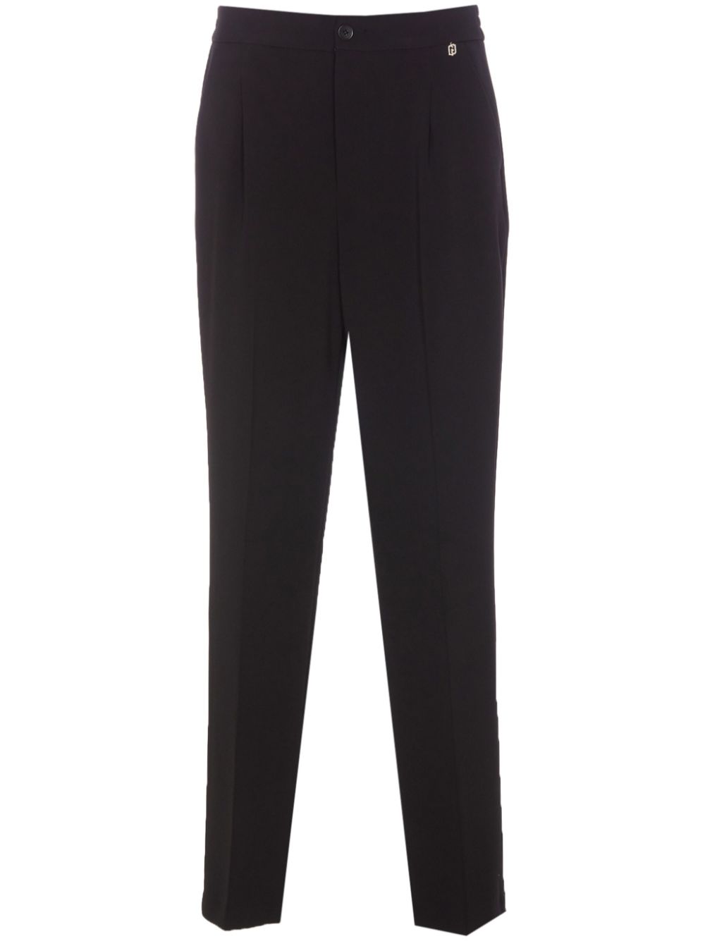 LIU JO crepe tailored trousers - Black von LIU JO