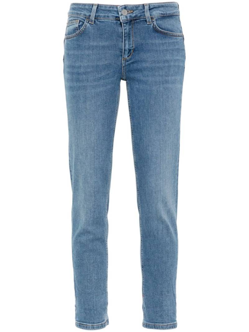 LIU JO cropped skinny jeans - Blue von LIU JO