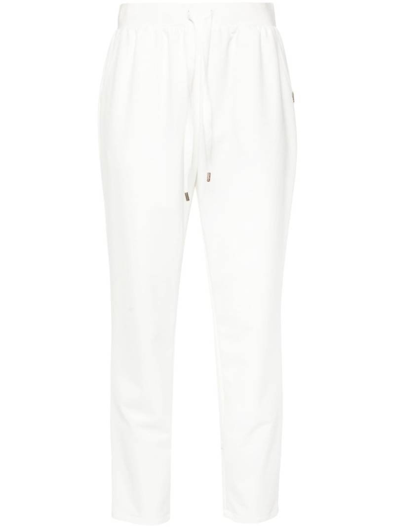 LIU JO cropped track pants - White von LIU JO