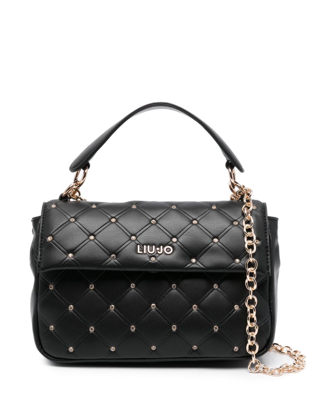 LIU JO crystal-embellished crossbody bag - Black von LIU JO