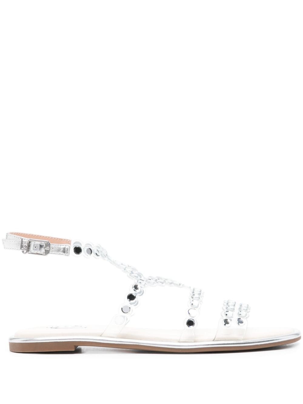 LIU JO crystal-embellished sandals - Silver von LIU JO