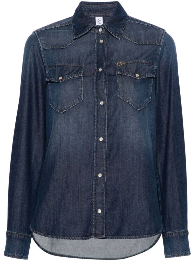 LIU JO denim shirt - Blue von LIU JO