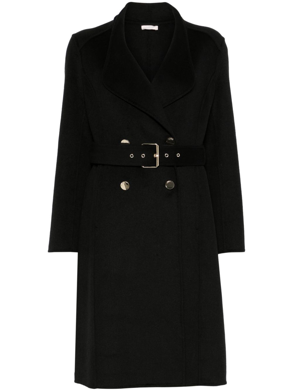 LIU JO double-breasted coat - Black von LIU JO