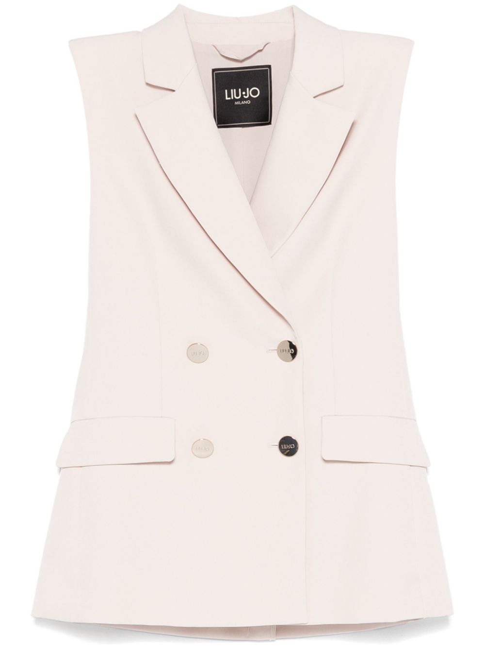 LIU JO double-breasted waistcoat - Neutrals von LIU JO