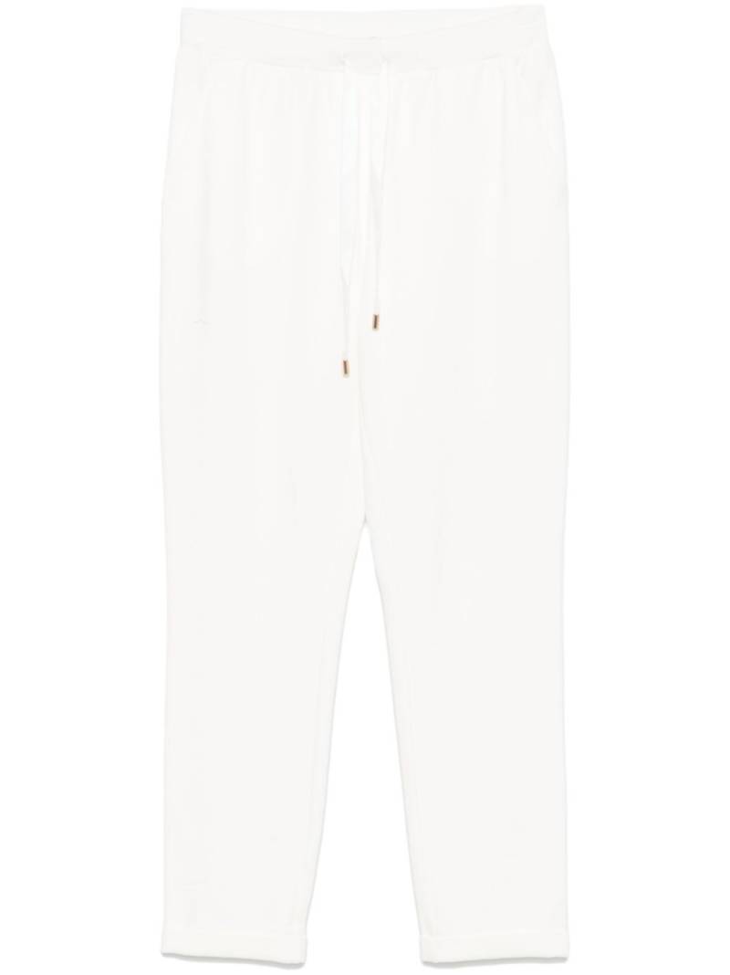 LIU JO drawstring sweatpants - White von LIU JO