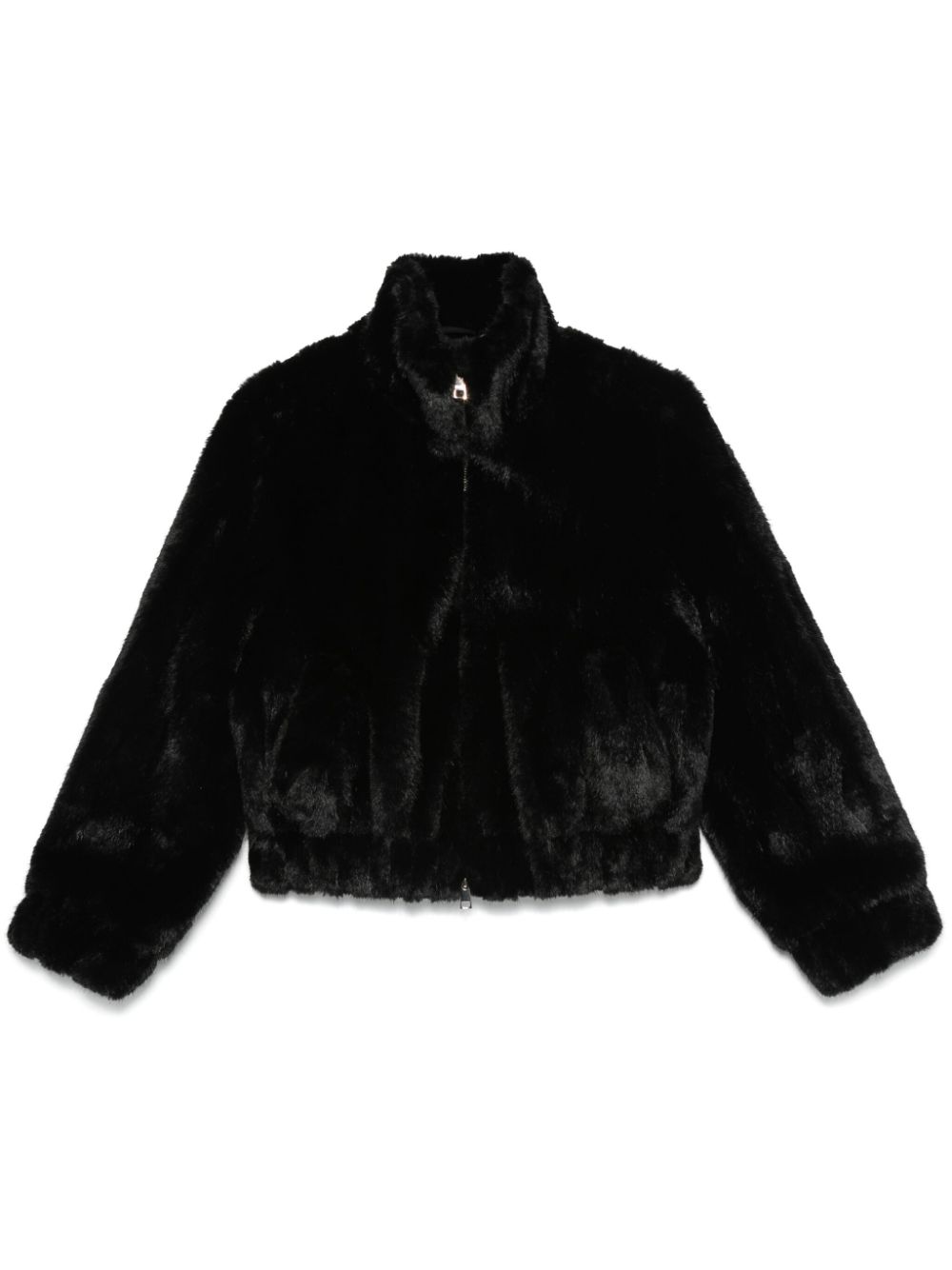 LIU JO faux-fur jacket - Black von LIU JO