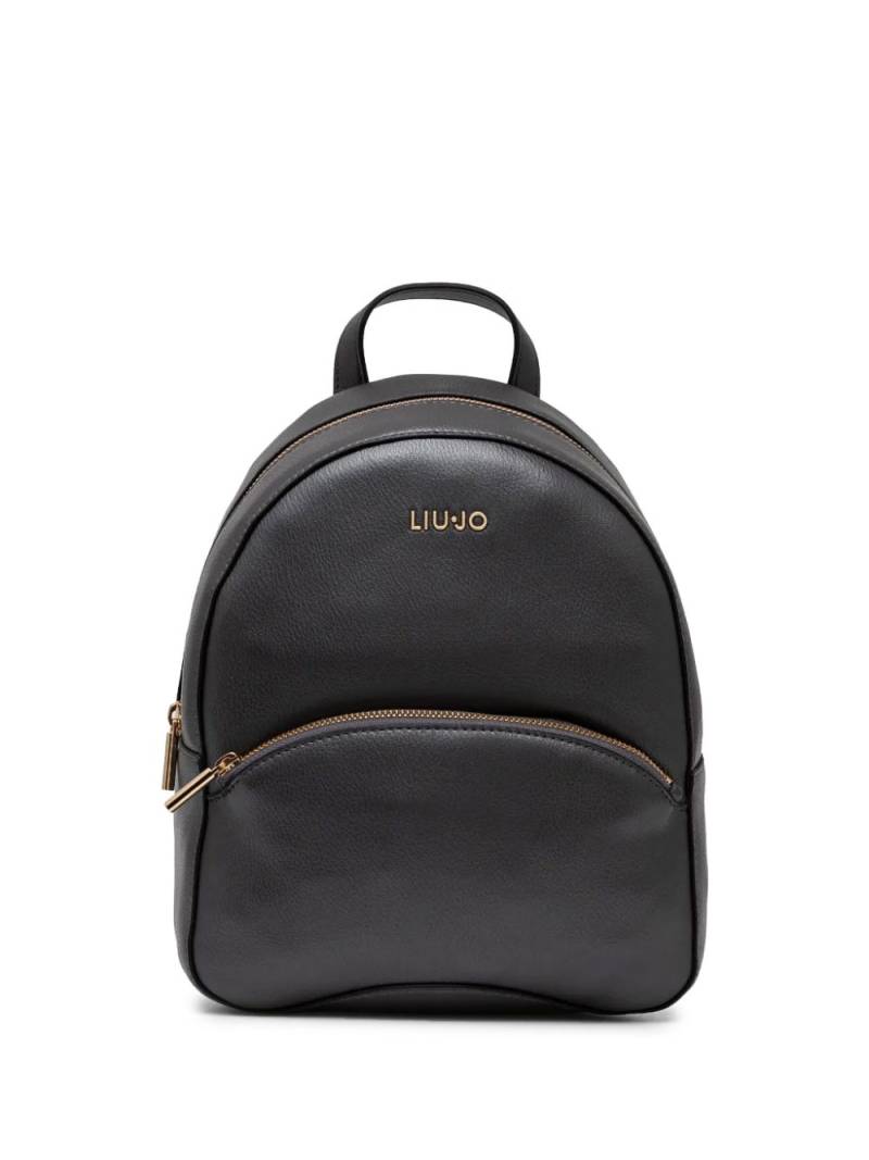 LIU JO faux-leather backpack - Black von LIU JO