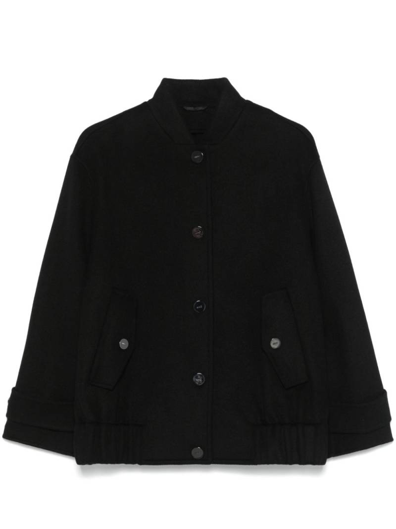 LIU JO felted bomber jacket - Black von LIU JO