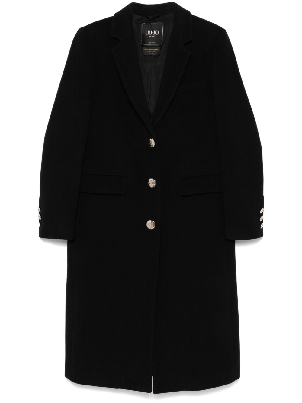 LIU JO felted coat - Black von LIU JO