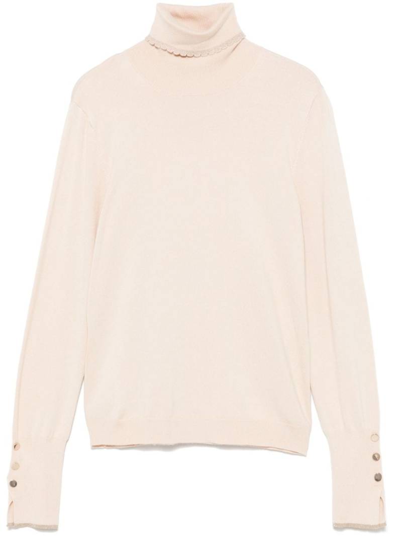 LIU JO fine-knit sweater - Neutrals von LIU JO