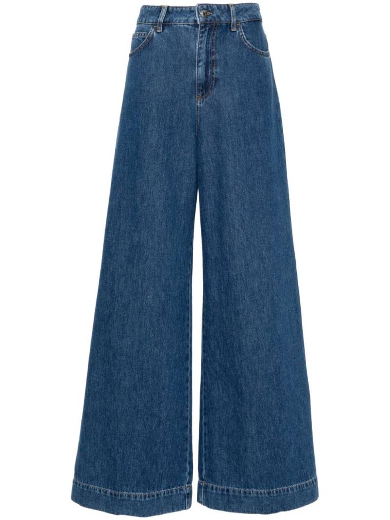 LIU JO flared cotton jeans - Blue von LIU JO