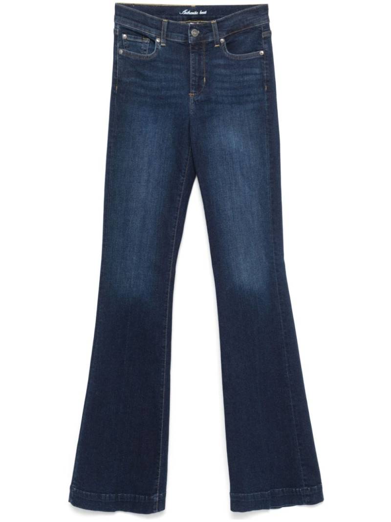 LIU JO high-rise flared jeans - Blue von LIU JO