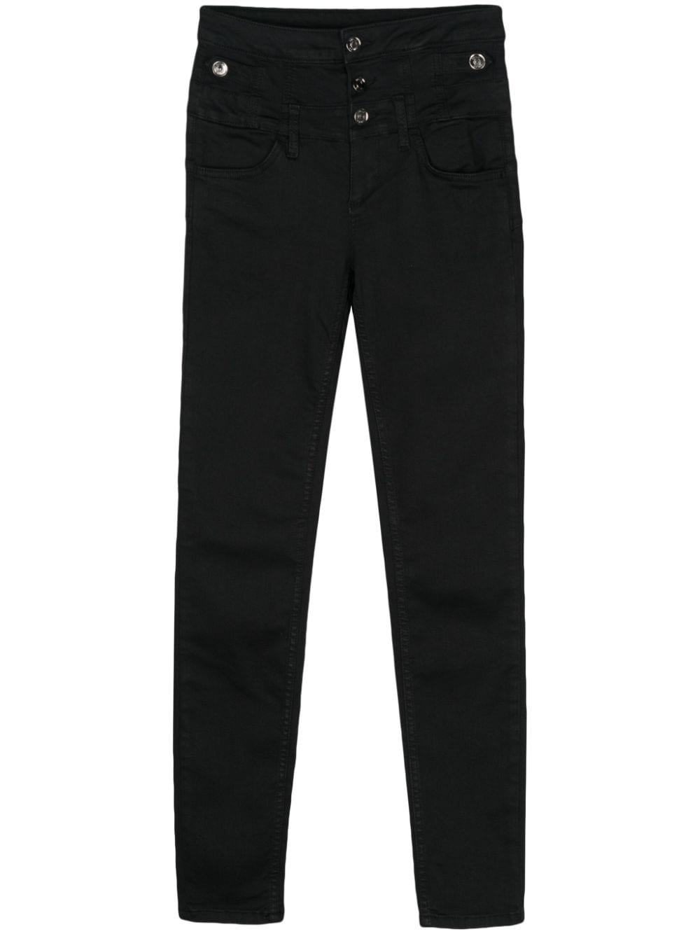 LIU JO high-rise skinny jeans - Black von LIU JO