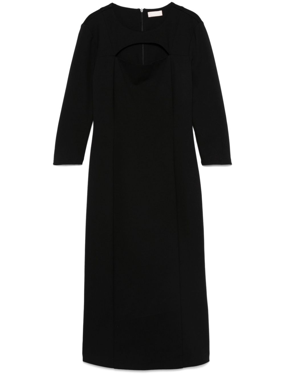 LIU JO jersey midi dress - Black von LIU JO