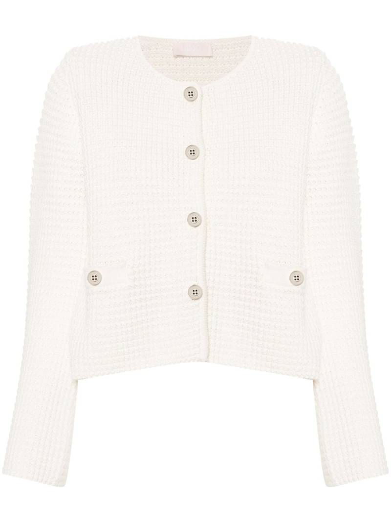 LIU JO knitted cardigan - White von LIU JO