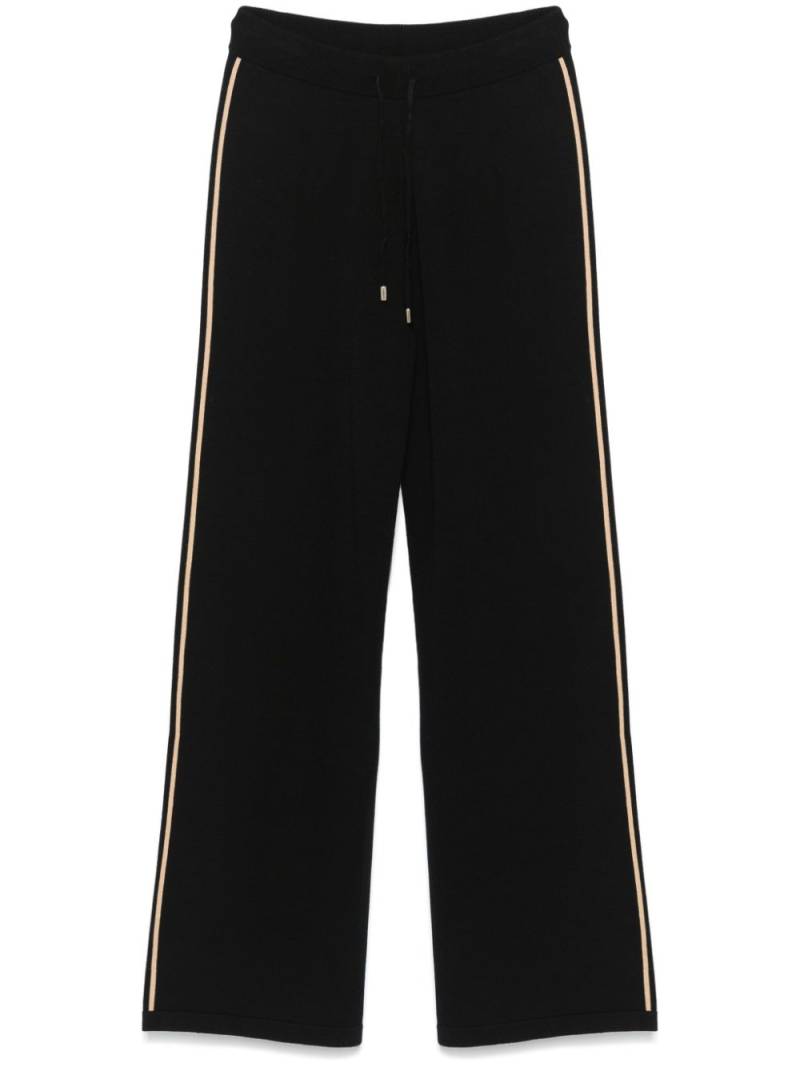 LIU JO knitted trousers - Black von LIU JO