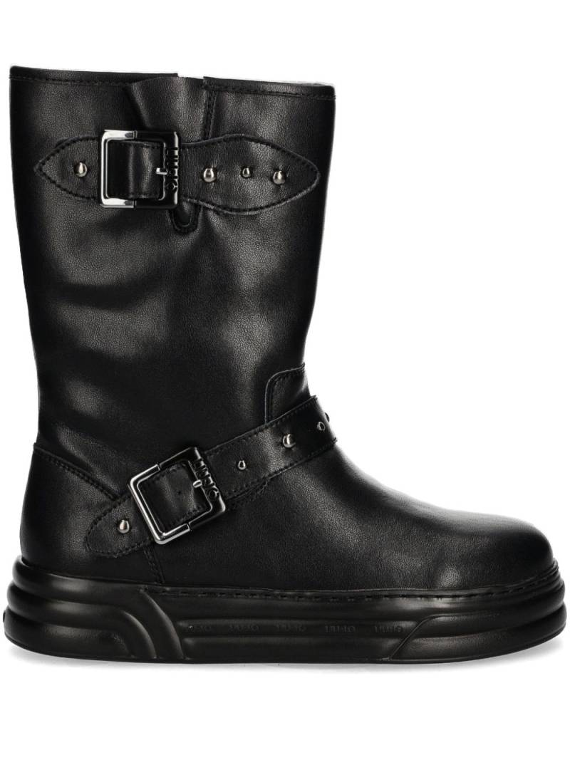 LIU JO leather boots - Black von LIU JO