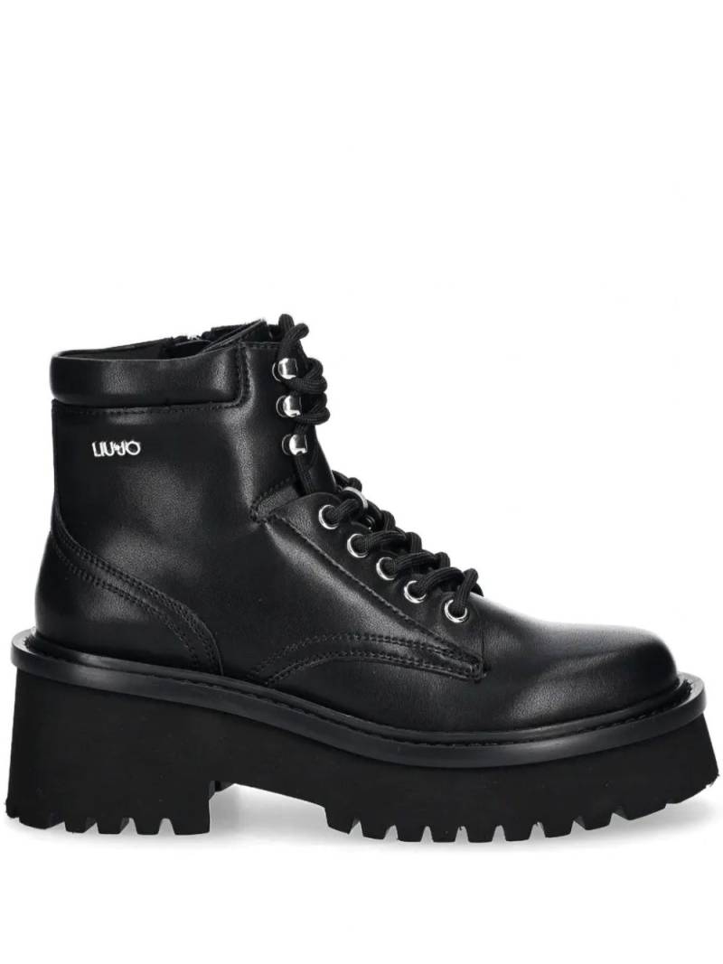 LIU JO leather boots - Black von LIU JO