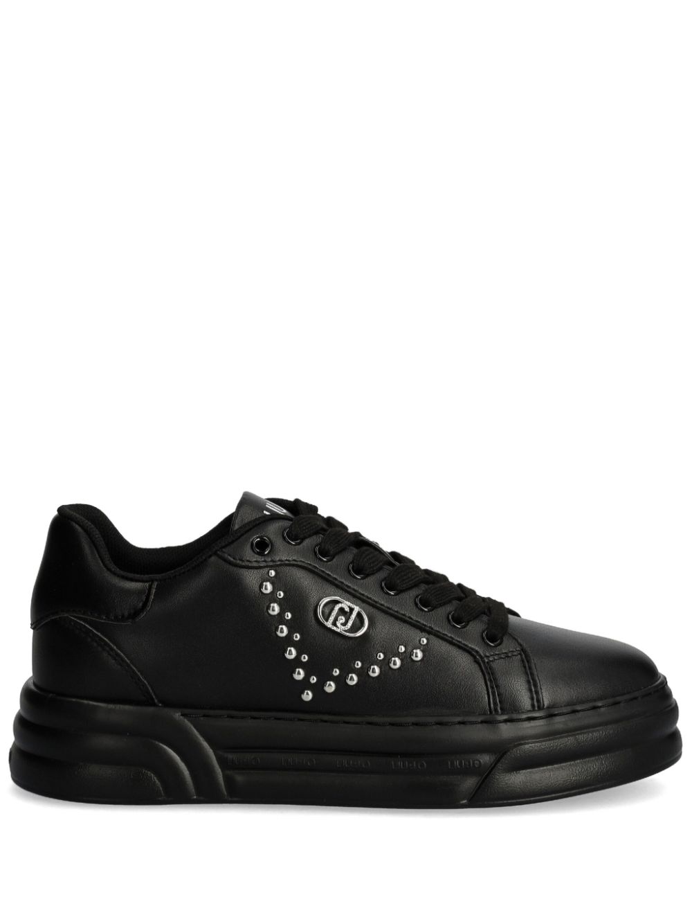 LIU JO leather sneakers - Black von LIU JO