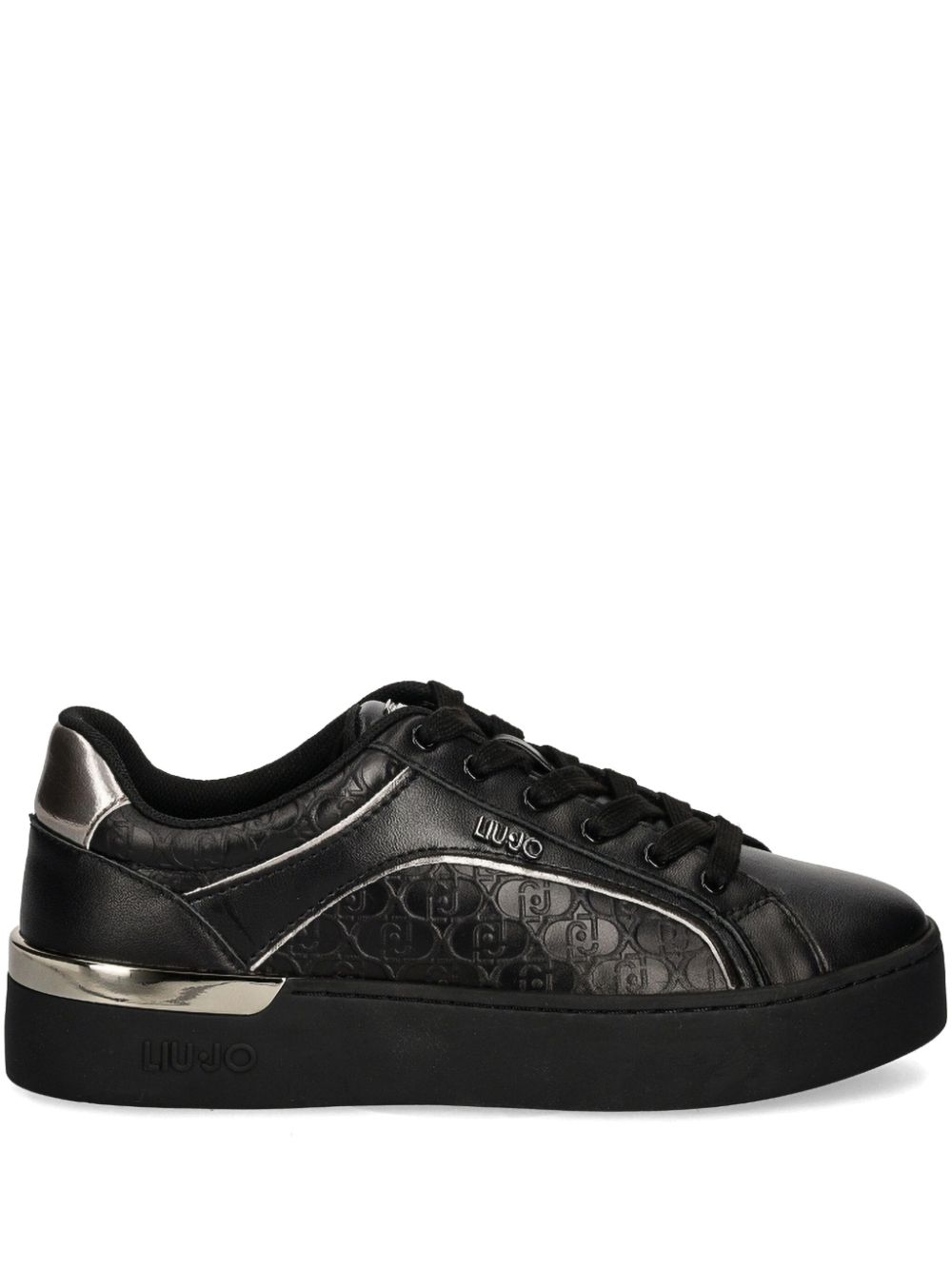 LIU JO leather sneakers - Black von LIU JO