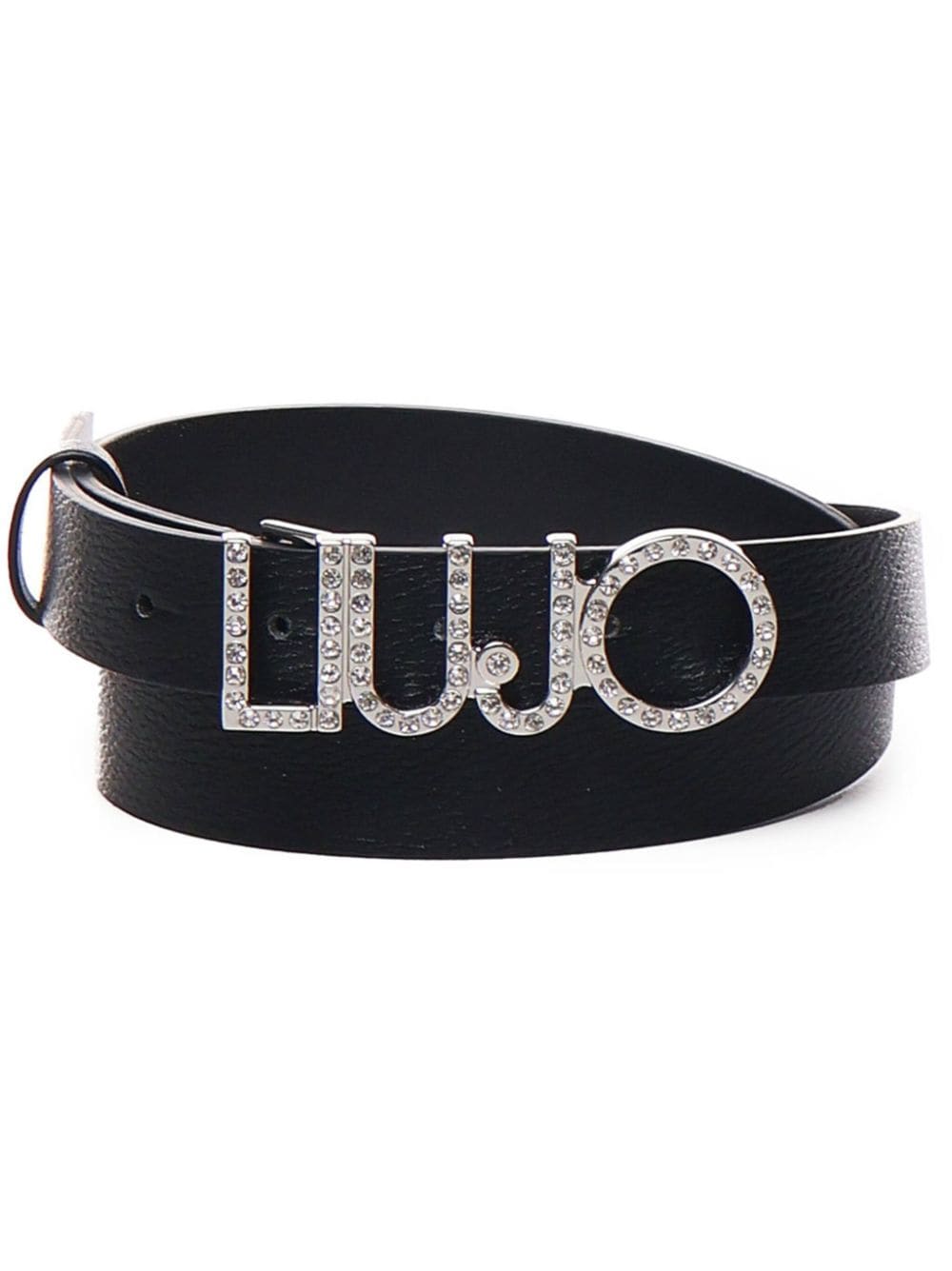 LIU JO logo belt - Black von LIU JO