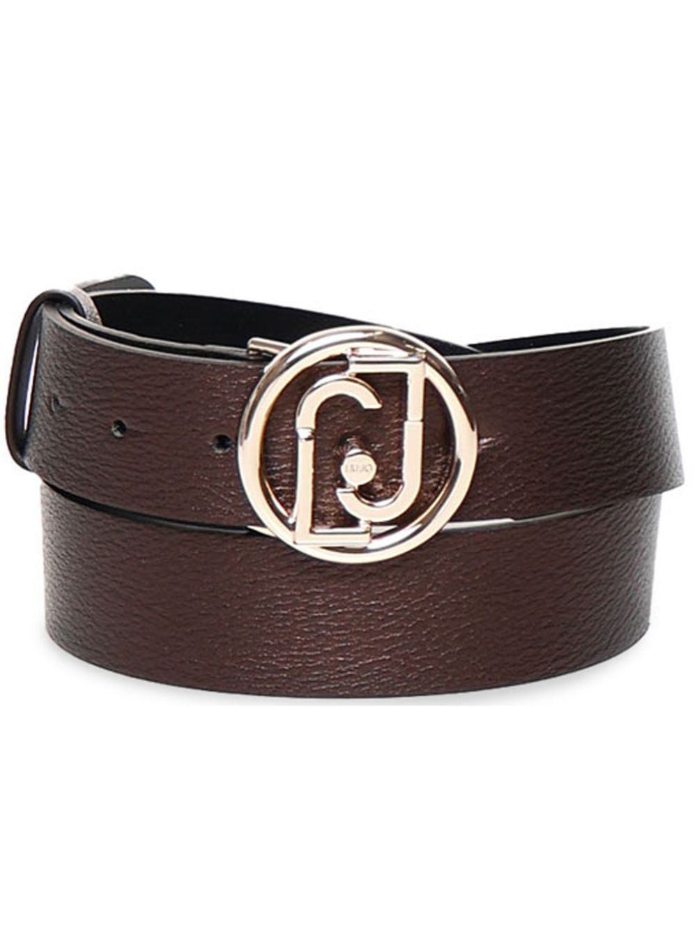 LIU JO logo-buckle belt - Brown von LIU JO