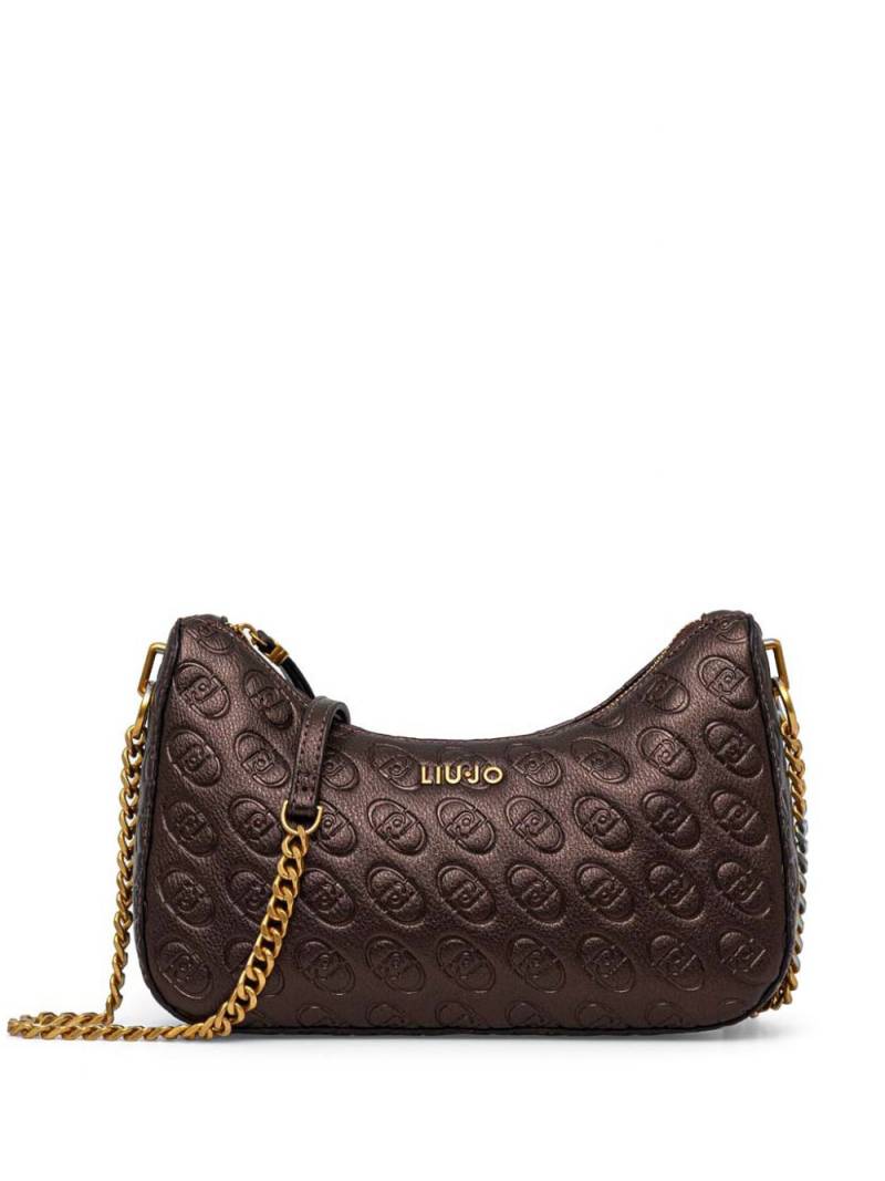 LIU JO logo cross body bag - Brown von LIU JO