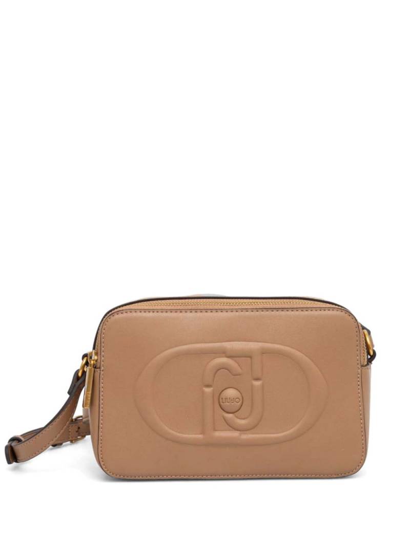 LIU JO logo-embossed cross body bag - Brown von LIU JO