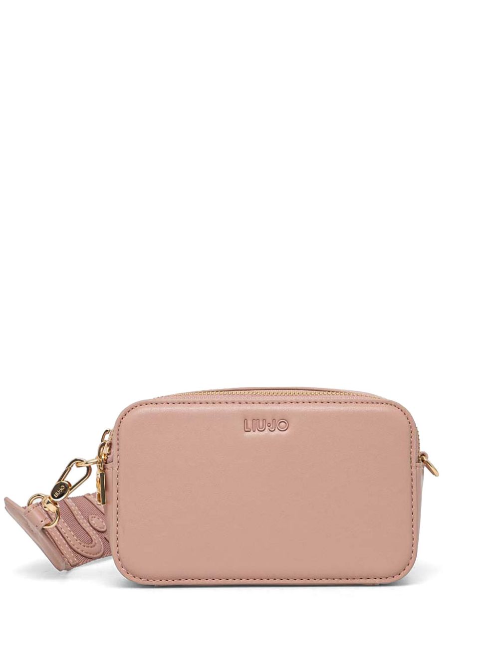 LIU JO logo-lettering crossbody bag - Pink von LIU JO