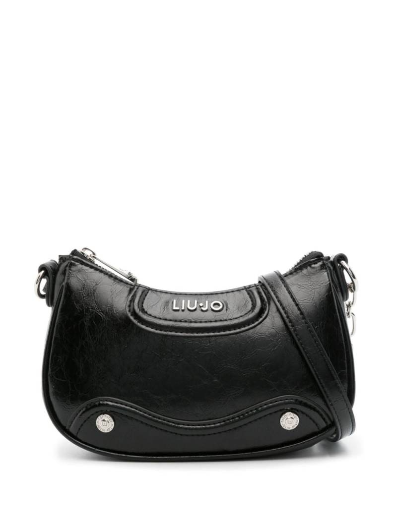 LIU JO logo-lettering shoulder bag - Black von LIU JO