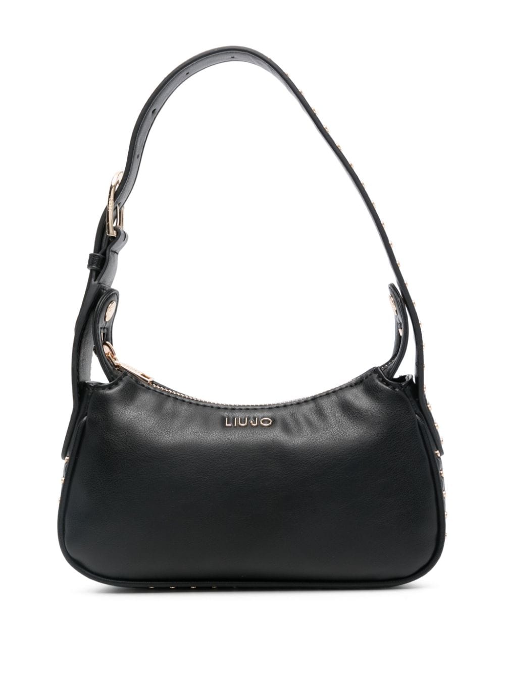 LIU JO logo-lettering shoulder bag - Black von LIU JO