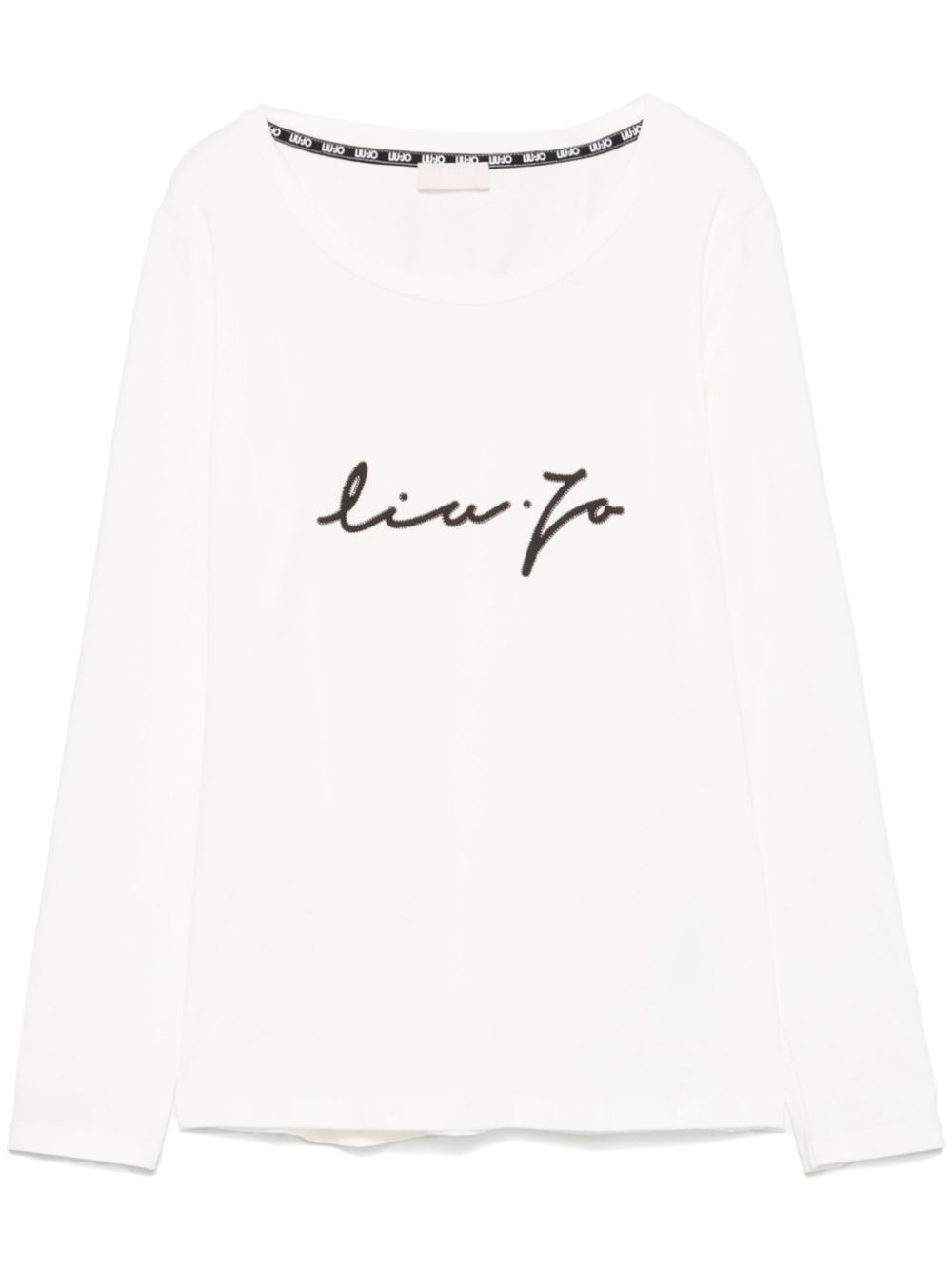 LIU JO logo-print T-shirt - White von LIU JO