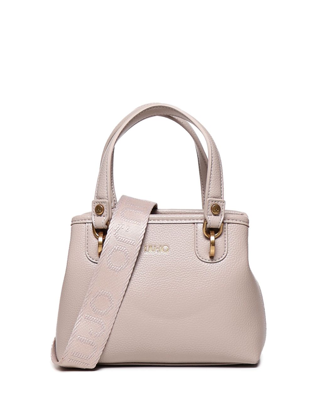 LIU JO logo tote bag - Neutrals von LIU JO