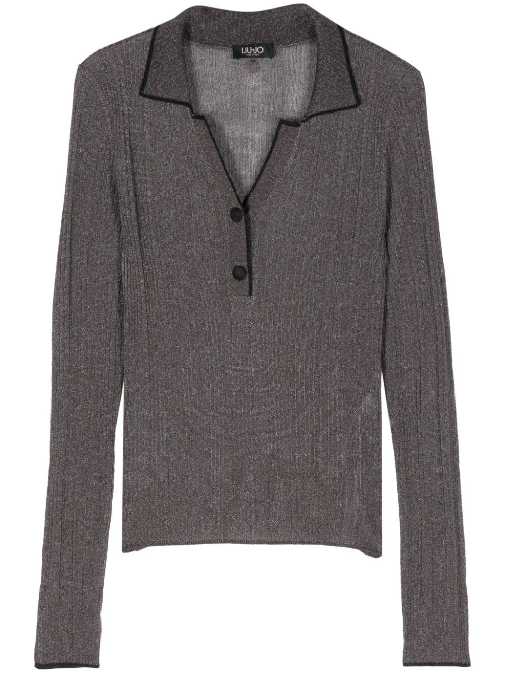 LIU JO lurex-detail sweater - Grey von LIU JO