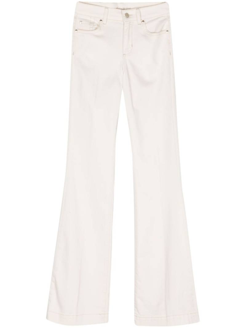 LIU JO mid-rise flared jeans - Neutrals von LIU JO