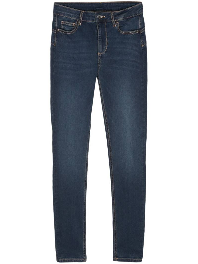 LIU JO mid-rise skinny jeans - Blue von LIU JO