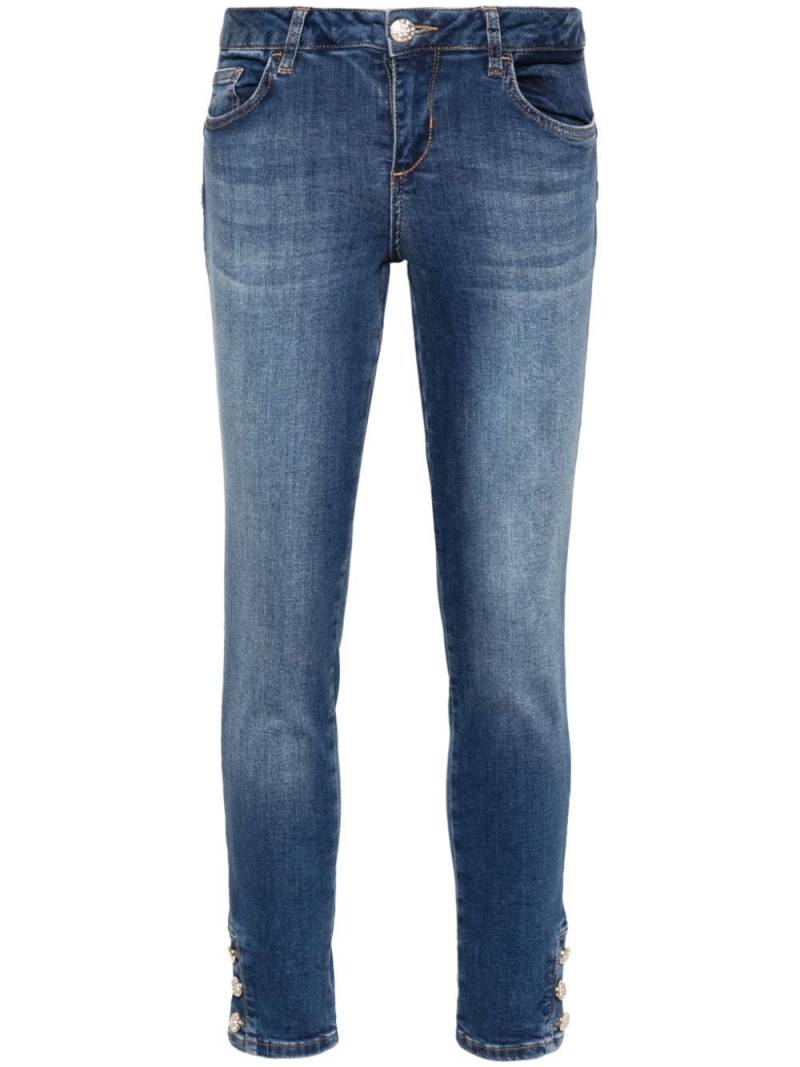 LIU JO mid-rise skinny jeans - Blue von LIU JO