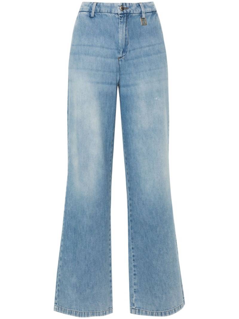 LIU JO mid-rise straight-leg jeans - Blue von LIU JO