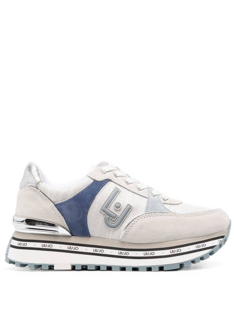 LIU JO panelled low-top sneakers - Neutrals von LIU JO