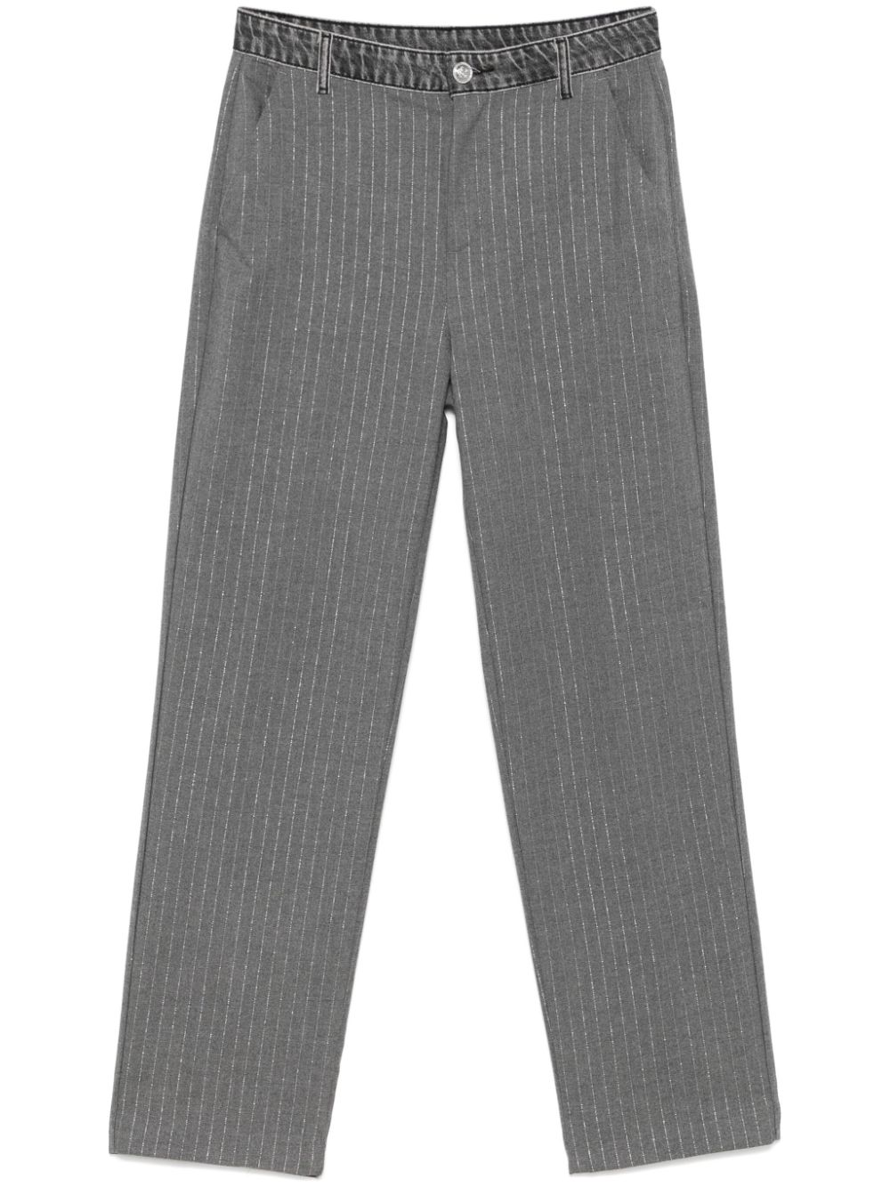 LIU JO pinstriped trousers - Grey von LIU JO