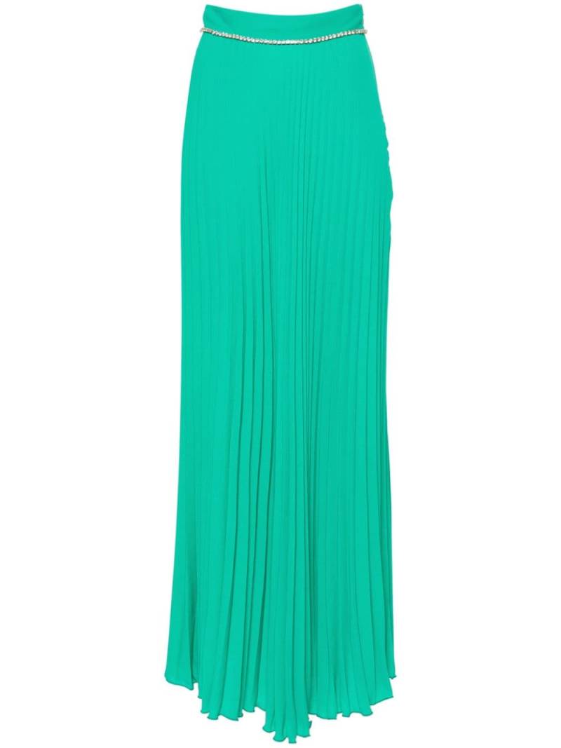 LIU JO pleated maxi skirt - Green von LIU JO