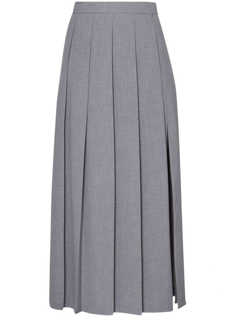 LIU JO pleated midi skirt - Grey von LIU JO