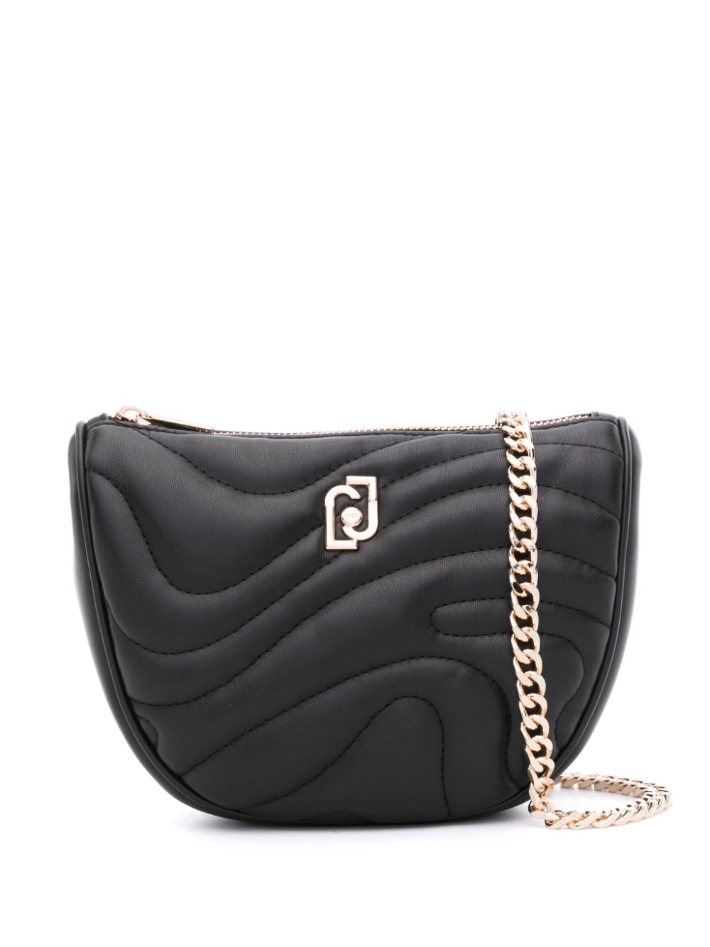 LIU JO quilted crossbody bag - Black von LIU JO