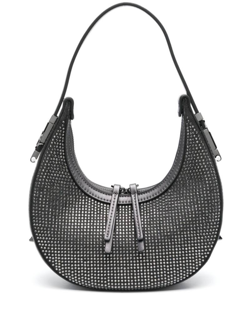 LIU JO rhinestone-embellished shoulder bag - Grey von LIU JO